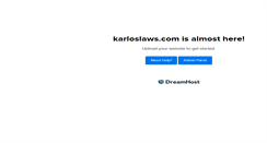 Desktop Screenshot of karloslaws.com